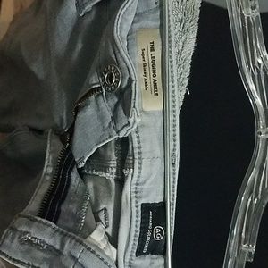 Ag Adriano Goldschmied Jeans - Light gray super skinny ankle Ag jeans Ag Adriano Goldschmied Jeans - Light gray super skinny ankle Ag jeans